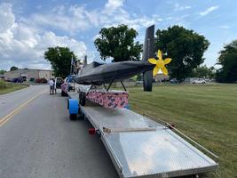 This is the third year that the Smoky Mountain Submarine veterans has marched in the Lenoir City 4th of July parade.